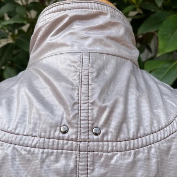 Japanese Brand Rue de Bac Vest Silver Grey Metallic - Picture 3 of 14